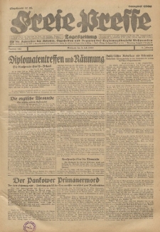 Freie Presse, Nr. 152 Mittwoch 3. Juli 1929 5. Jahrgang