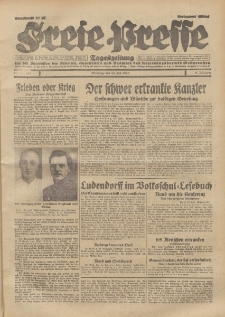 Freie Presse, Nr. 169 Dienstag 23. Juli 1929 5. Jahrgang