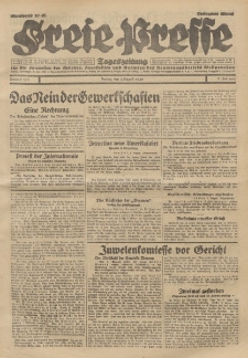 Freie Presse, Nr. 178 Freitag 2. August 1929 5. Jahrgang
