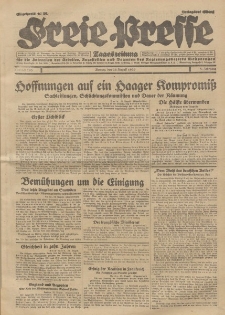 Freie Presse, Nr. 198 Montag 26. August 1929 5. Jahrgang