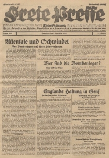 Freie Presse, Nr. 209 Sonnabend 7. September 1929 5. Jahrgang