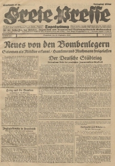 Freie Presse, Nr. 227 Sonnabend 28. September 1929 5. Jahrgang