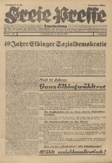 Freie Presse, Nr. 239 Sonnabend 12. Oktober 1929 5. Jahrgang