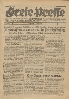 Freie Presse, Nr. 243 Donnerstag 17. Oktober 1929 5. Jahrgang