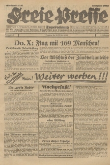 Freie Presse, Nr. 247 Dienstag 22. Oktober 1929 5. Jahrgang