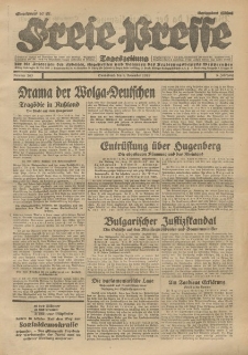 Freie Presse, Nr. 263 Sonnabend 9. November 1929 5. Jahrgang