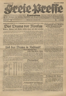 Freie Presse, Nr. 266 Mittwoch 13. November 1929 5. Jahrgang