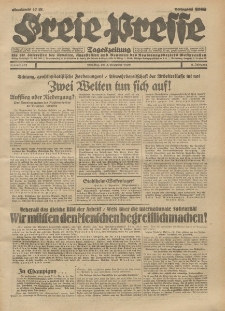 Freie Presse, Nr. 282 Dienstag 3. Dezember 1929 5. Jahrgang