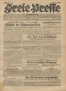 Freie Presse, Nr. 283 Mittwoch 4. Dezember 1929 5. Jahrgang
