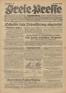 Freie Presse, Nr. 294 Dienstag 17. Dezember 1929 5. Jahrgang