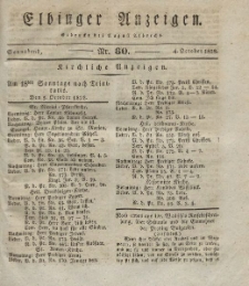 Elbinger Anzeigen, Nr. 80. Sonnabend, 4. Oktober 1828
