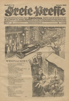 Freie Presse, Nr. 300 Dienstag 24. Dezember 1929 5. Jahrgang