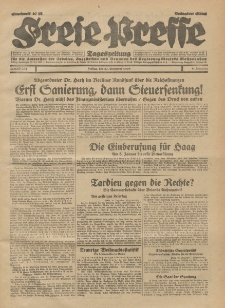 Freie Presse, Nr. 301 Freitag 27. Dezember 1929 5. Jahrgang
