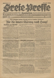 Freie Presse, Nr. 302 Sonnabend 28. Dezember 1929 5. Jahrgang