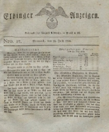 Elbinger Anzeigen, Nr. 57. Mittwoch, 19. Juli 1826