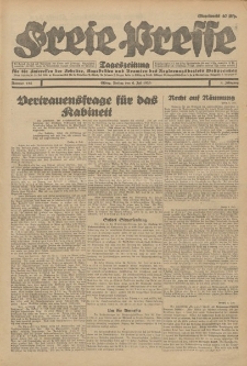 Freie Presse, Nr. 156 Freitag 6. Juli 1928 4. Jahrgang