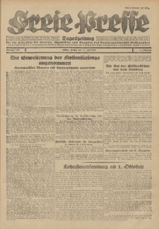 Freie Presse, Nr. 162 Freitag 13. Juli 1928 4. Jahrgang