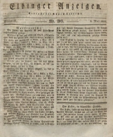 Elbinger Anzeigen, Nr. 36. Mittwoch, 6. Mai 1829