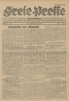 Freie Presse, Nr. 165 Dienstag 17. Juli 1928 4. Jahrgang