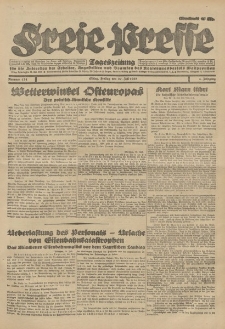 Freie Presse, Nr. 174 Freitag 27. Juli 1928 4. Jahrgang