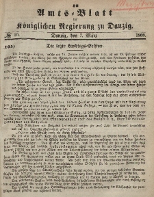 Amts-Blatt der Königlichen Regierung zu Danzig, 7. März 1866, Nr. 10