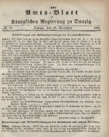 Amts-Blatt der Königlichen Regierung zu Danzig, 26. Dezember 1866, Nr. 52
