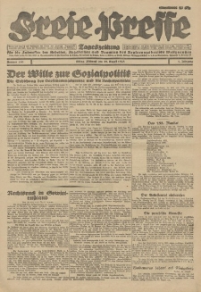 Freie Presse, Nr. 196 Mittwoch 22. August 1928 4. Jahrgang