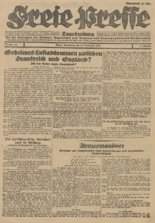 Freie Presse, Nr. 227 Donnerstag 27. September 1928 4. Jahrgang