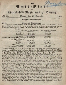 Amts-Blatt der Königlichen Regierung zu Danzig, 20. Dezember 1865, Nr. 51