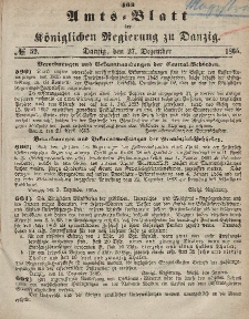 Amts-Blatt der Königlichen Regierung zu Danzig, 27. Dezember 1865, Nr. 52