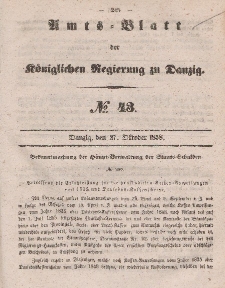 Amts-Blatt der Königlichen Regierung zu Danzig, 27. Oktober 1858, Nr. 43