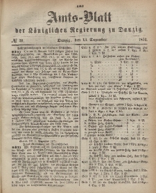 Amts-Blatt der Königlichen Regierung zu Danzig, 13. Dezember 1871, Nr. 50