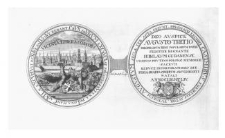 Medal wybity przez Gdańszczan na cześć króla Augusta III