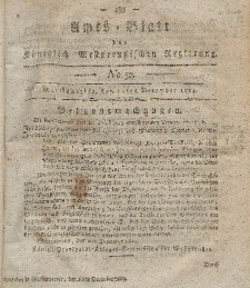 Amts-Blatt der Königlich Westpreußischen Regierung zu Marienwerder, 15. Dezember 1815, No. 50.