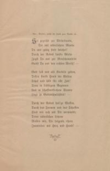 Brüder, reicht die Hand zum Bunde etc.