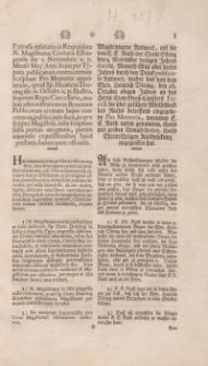 Abgedrungene Antwort, auf die von C. Rath der Stadt Elbing den. 5 November vorigen Jahres datirte, Monath May aber dieses ...