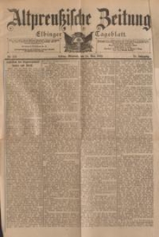 Jubiläum der Cigarrenfabrik Loeser und Wolff : "Altpreussische Zeitung 1899, nr 119"