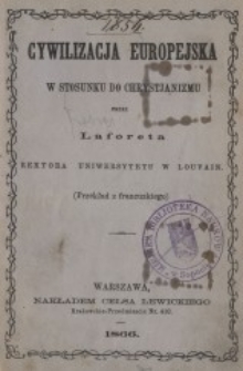 Cywilizacja europejska w stosunku do chrystjanizmu