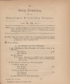 Gesetz-Sammlung für die Königlichen Preussischen Staaten, 28. Oktober, 1880, nr. 33.