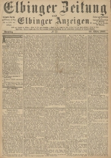 Elbinger Zeitung und Elbinger Anzeigen, Nr. 73 Sonntag 27. März 1887