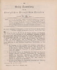 Gesetz-Sammlung für die Königlichen Preussischen Staaten, 14. November 1902, nr. 45.