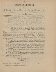 Gesetz-Sammlung für die Königlichen Preussischen Staaten, 11. Februar 1904, nr. 3.