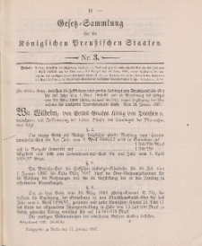 Gesetz-Sammlung für die Königlichen Preussischen Staaten, 11. Februar 1897, nr. 3.