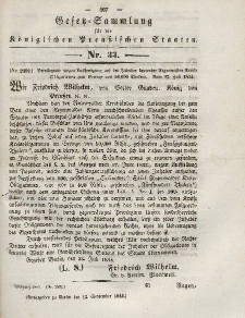Gesetz-Sammlung für die Königlichen Preussischen Staaten, 13. September 1844, nr. 33.