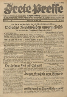 Freie Presse, Nr. 13 Donnerstag 16. Januar 1930 6. Jahrgang