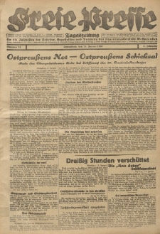 Freie Presse, Nr. 15 Sonnabend 18. Januar 1930 6. Jahrgang