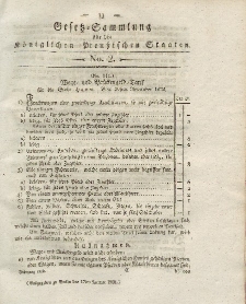 Gesetz-Sammlung für die Königlichen Preussischen Staaten, 17. Januar 1824, nr. 2.