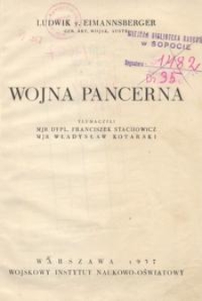 Wojna pancerna