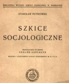 Szkice socjologiczne