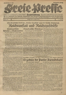 Freie Presse, Nr. 23 Dienstag 28. Januar 1930 6. Jahrgang